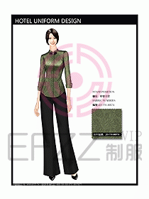 酒店中餐領(lǐng)班制服設(shè)計(jì)圖105