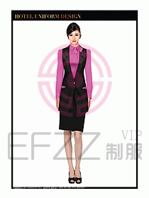 酒店中餐領(lǐng)班制服設(shè)計(jì)圖109