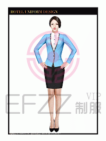 酒店中餐領(lǐng)班制服設(shè)計(jì)圖114