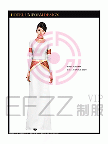 酒店西餐廳咨客制服設(shè)計(jì)圖342