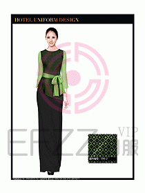 酒店西餐廳咨客制服設(shè)計(jì)圖357