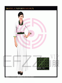 酒店西餐廳咨客制服設(shè)計(jì)圖356