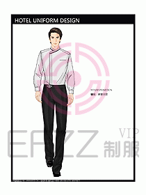 酒店西餐廳領(lǐng)班制服設(shè)計圖057