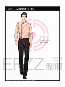 酒店西餐廳領(lǐng)班制服設(shè)計圖055