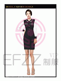 餐飲西餐廳服務(wù)員制服設(shè)計(jì)圖886