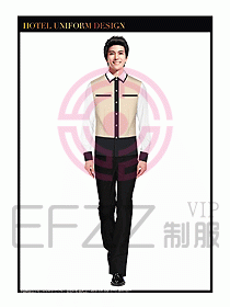 餐飲西餐廳服務員制服設計圖885