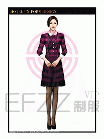 餐飲西餐廳服務(wù)員制服設(shè)計圖900