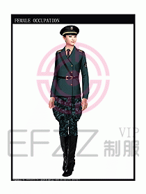 獵裝保安服設(shè)計服裝圖238