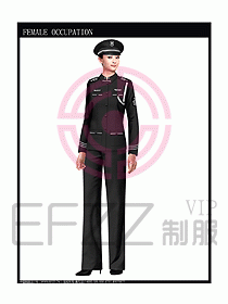 獵裝保安服設(shè)計服裝圖272