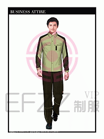 春秋款工程服服裝效果圖771