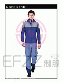 春秋款工程服服裝效果圖787
