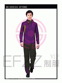 春秋款工程服服裝效果圖795