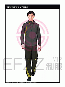 春秋款工程服服裝效果圖794