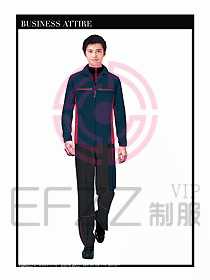 春秋款工程服服裝效果圖803