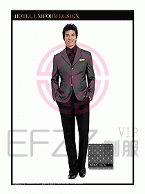 星級酒店制服經(jīng)理職業(yè)裝355