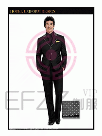 星級酒店制服經(jīng)理職業(yè)裝357