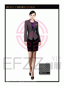 星級酒店制服經(jīng)理職業(yè)裝366