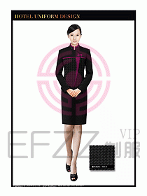 酒店服裝中餐服務(wù)員制服1350