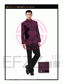 酒店服裝中餐服務(wù)員制服1361