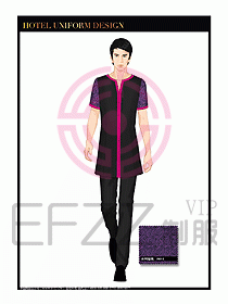 酒店服裝中餐服務(wù)員制服1364