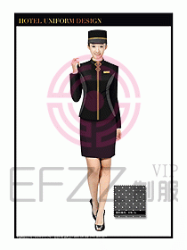 酒店門童行李生制服設(shè)計圖837