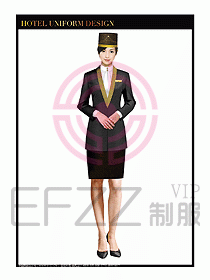 酒店門童行李生制服設(shè)計(jì)圖843