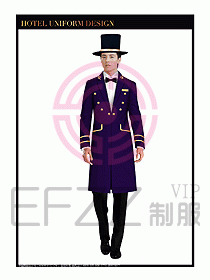 酒店門童行李生制服設計圖850