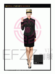 酒店門童行李生制服設(shè)計(jì)圖861