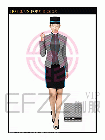 酒店門童行李生制服設(shè)計(jì)圖865