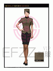 酒店門(mén)童行李生制服設(shè)計(jì)圖873
