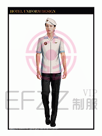酒店門童行李生制服設(shè)計圖878