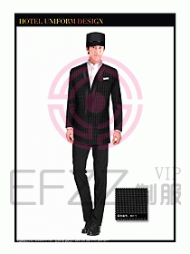 酒店門童行李生制服設(shè)計圖884