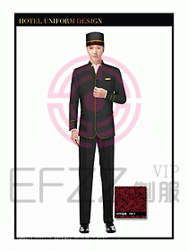 酒店門童行李生制服設(shè)計(jì)圖883