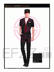 酒店門童行李生制服設(shè)計圖890