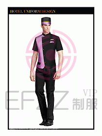 酒店門童行李生制服設(shè)計圖894