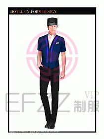 酒店門童行李生制服設(shè)計(jì)圖896
