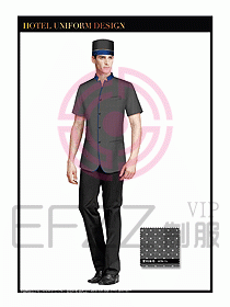 酒店門童行李生制服設(shè)計(jì)圖899