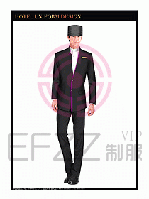 酒店門童行李生制服設計圖910