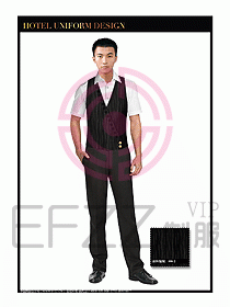 SPA休閑會所服務(wù)員制服設(shè)計328
