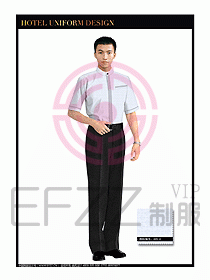 SPA休閑會所服務(wù)員制服設(shè)計332
