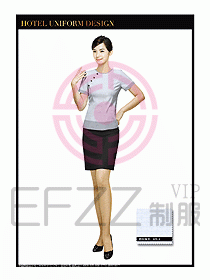 SPA休閑會所服務(wù)員制服設(shè)計333