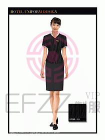 SPA休閑會所服務(wù)員制服設(shè)計329