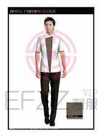 SPA休閑會(huì)所服務(wù)員制服設(shè)計(jì)339
