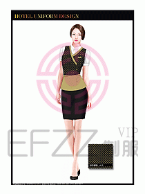 SPA休閑會(huì)所服務(wù)員制服設(shè)計(jì)345