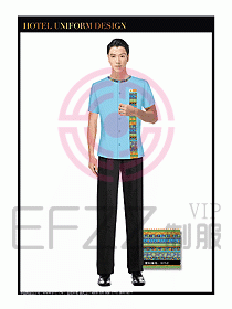 SPA休閑會(huì)所服務(wù)員制服設(shè)計(jì)349