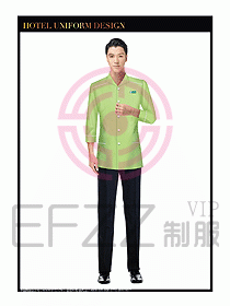 SPA休閑會(huì)所服務(wù)員制服設(shè)計(jì)356