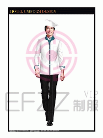 酒店廚師服裝設(shè)計圖243