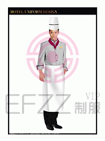 酒店廚師服裝設計圖249