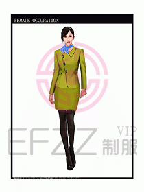 專賣店?duì)I業(yè)員服裝設(shè)計(jì)圖1001