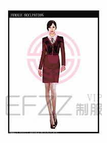 專賣店營業(yè)員服裝設計圖1010